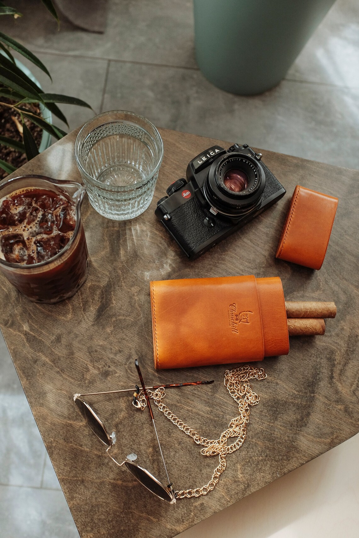 Astuccio Con Scomparti Per Cartine, Filtri E Accendino