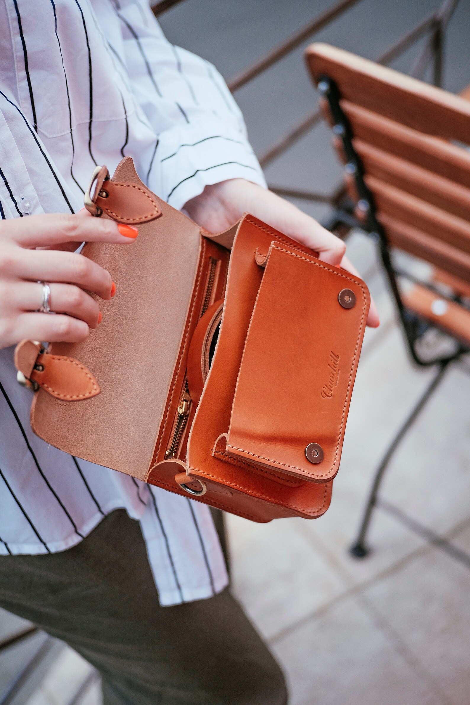 Classic British Satchel Bag Tan Leather Cross Body Bag - Etsy