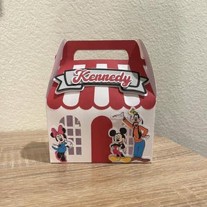 Mickey and Minnie Favor Box | Customizable