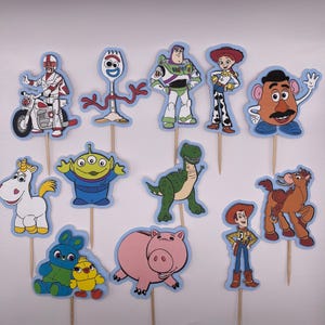 Toy Story Cupcake Toppers | Set of 12