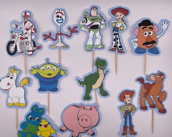 Toy Story Cupcake Toppers | Set of 12