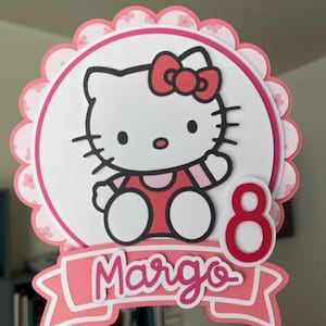 Topo de bolo fofo | Topo de bolo | Personalizável