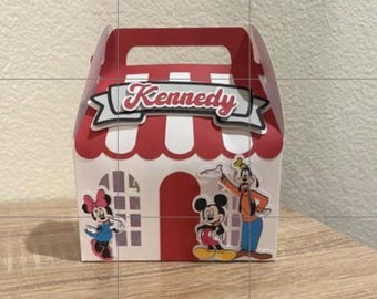 Mickey and Minnie Favor Box | Customizable