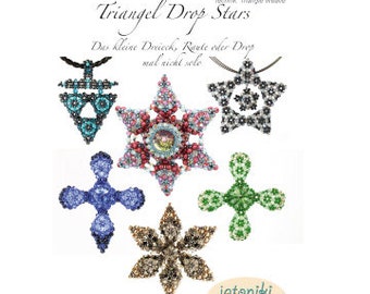 Jewelry instructions Triangle Drop Star
