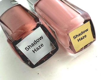 Extra small name Lip Gloss Box Stickers: Custom Foil Labels for Tubes