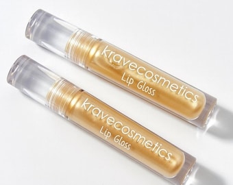 Custom Lipgloss Labels: Clear Rectangle Stickers, Personalized Packaging