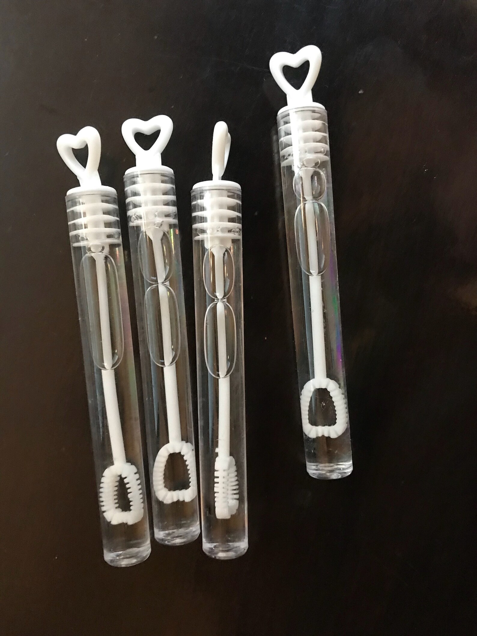 Wedding Bubble Liquid Filled Love Heart Wedding Bubble Tubes Etsy