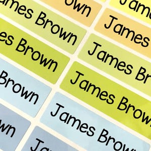 Personalized Name Stickers label: Waterproof Kids Labels