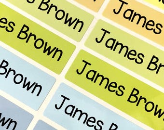Personalized Name Stickers label: Waterproof Kids Labels
