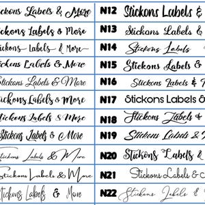 Personalized Clear Cosmetic Labels: custom Logo, Lash, Lip Gloss custom Stickers image 4