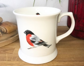 Bullfinch Mug | Bone China Small Tankard Style