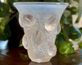 René Lalique St Franois Vase 1055 Signed R Lalique France Excellent Condition