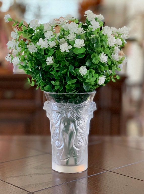 Lalique Fantasia Vase Perfect Condition And Guaranteed Etsy