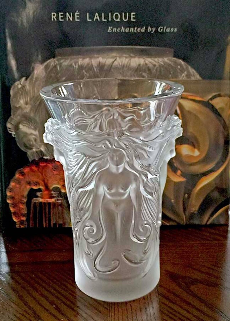 Lalique Fantasia Vase Perfect Condition And Guaranteed Etsy