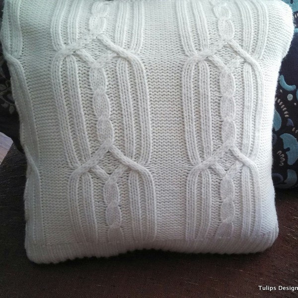 12 x 12 sweater pillow