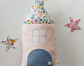 Tooth Fairy Pillow - Pillow with pocket - Tooth - Tooth Fairy - Pillow - Tooth Fairy House - Fairies - Liberty