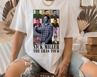 Vintage Nick Miller Eras Tour Shirt, Nick Miller Eras Tour Tshirt, Nick Miller Sweatshirt, Nick Miller Hoodie, Nick Miller Shirt