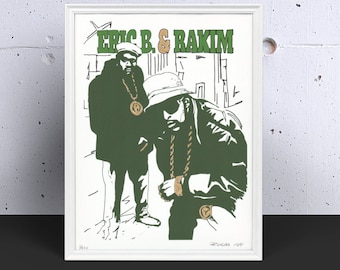 Eric B & Rakim Paid in Full - Art Print