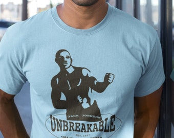 Boxing Legend Jack Johnson Unbreakable - Unisex Softstyle T-Shirt