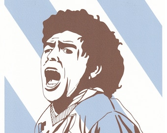 Maradona Art Print - World Cup Argentina