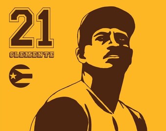 Roberto Clemente Sticker