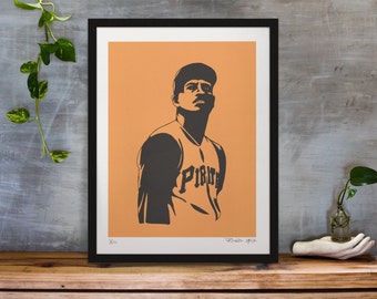 Roberto Clemente - Art Print