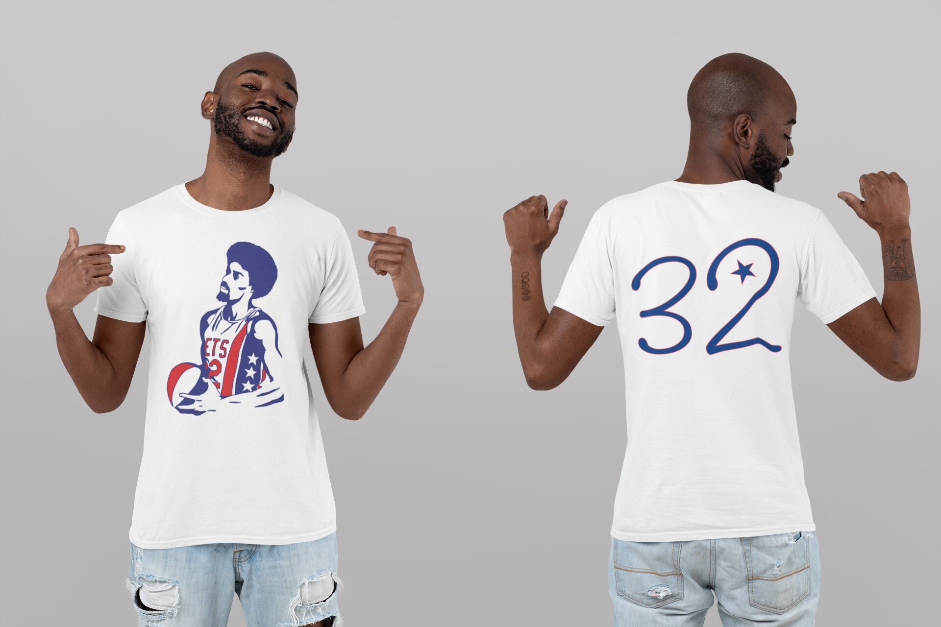 Dr J Julius Erving - Unisex Softstyle T-shirt - Etsy