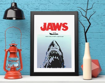 JAWS 50th Anniversary - Art Print