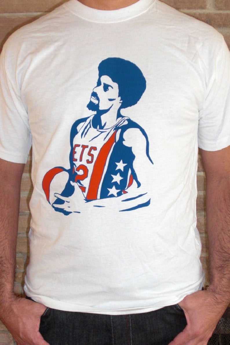 julius erving t shirt