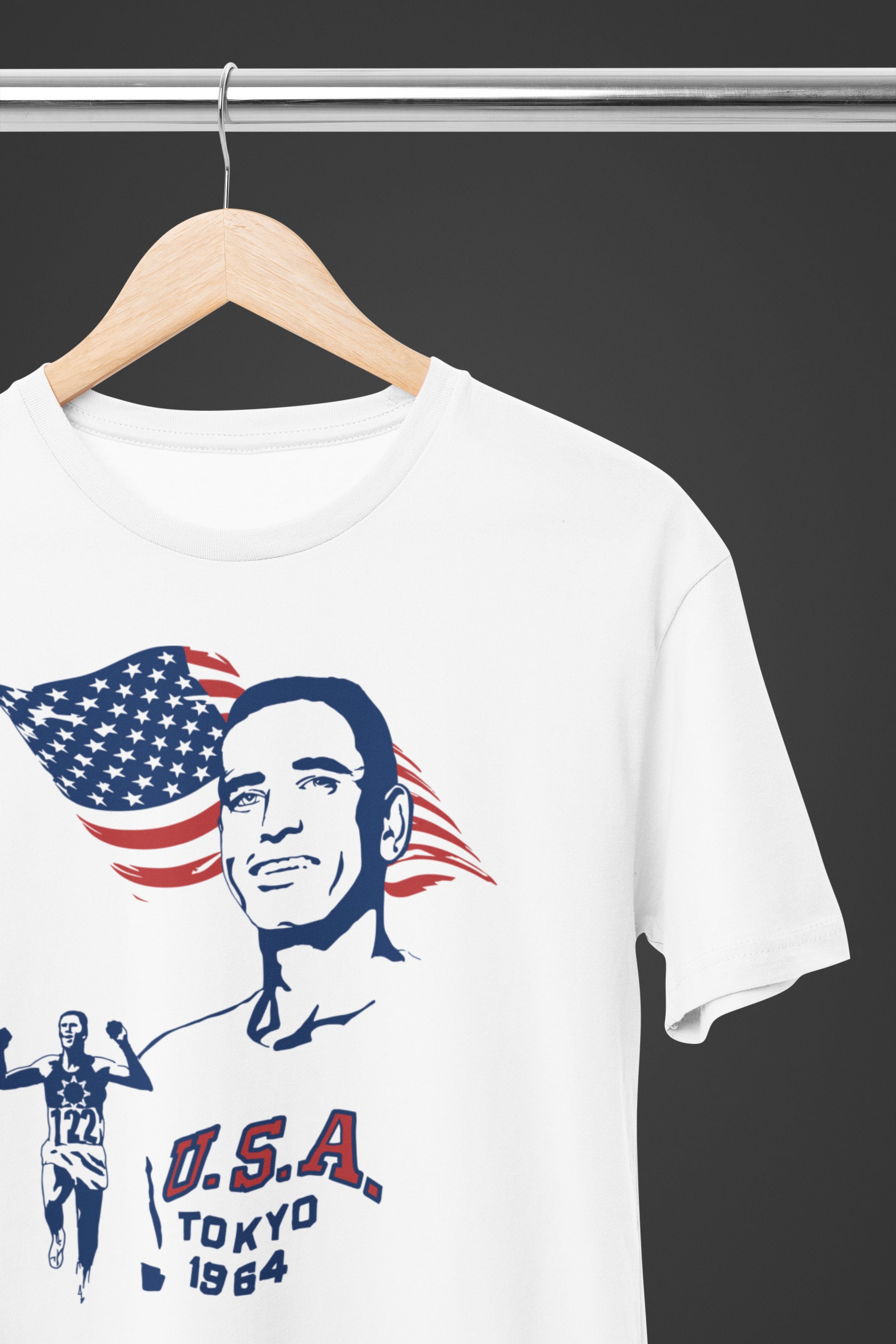 Billy Mills - USA Olympic Champion - Unisex Softstyle T-Shirt