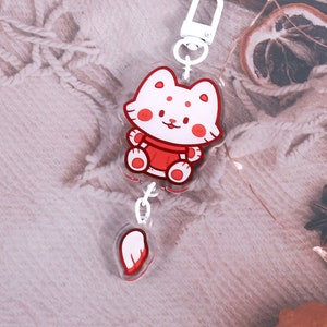 Kitsune Acrylic Keychain
