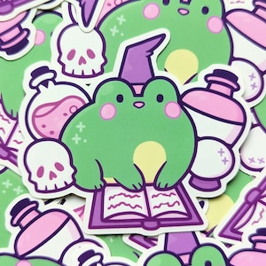 Necroakmancer Frog Sticker