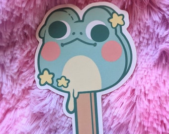 Frogsicle Sticker