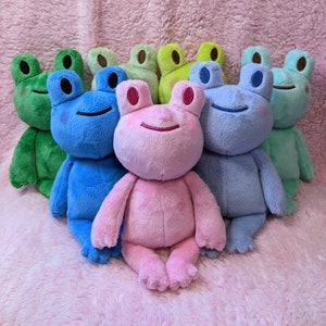 Minky Frog Plush: Froggy Stuffed Animal