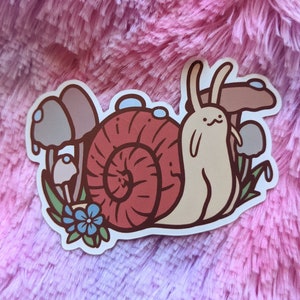 Sticker escargot de jardin