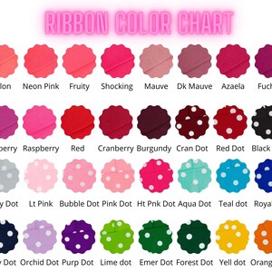 Custom Hair Bow, Bow With Tails, Small Boutique Bow, Choose Your Color, Monogram Bow, Pigtails ...