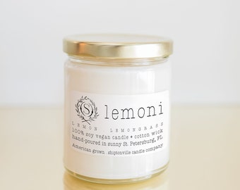 lemoni soy candle