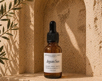 Aegean Sun Oil Dropper | for your Diffuser | Goji Berry, Mango, Pineapple Fragrance (4oz)