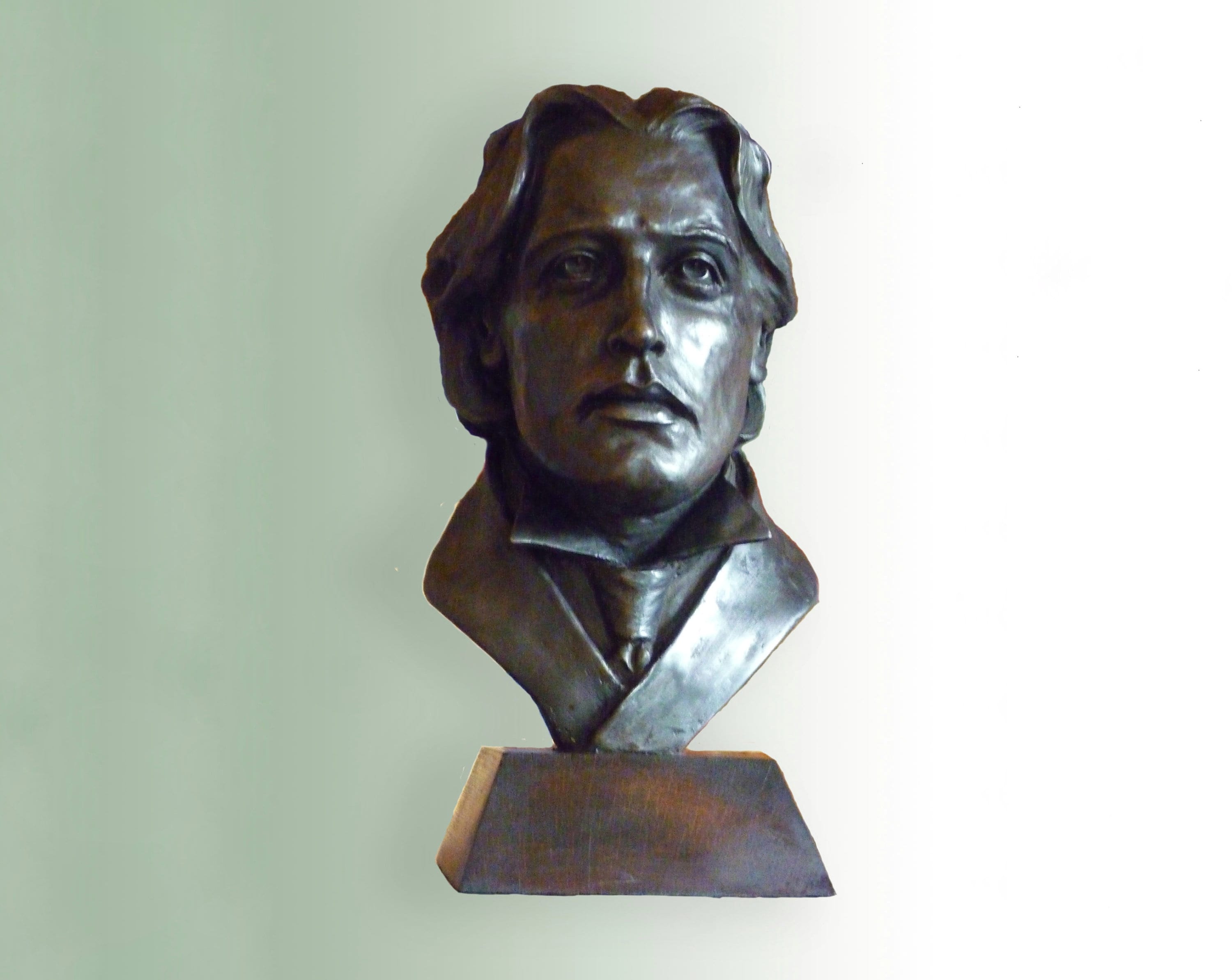 Custom Made Famous Bronze Bust Sculpture Of