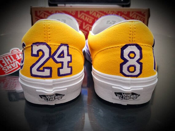 kobe bryant painted shoes