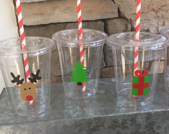 CHRISTMAS disposable party cups