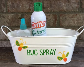 BUG SPRAY storage bucket