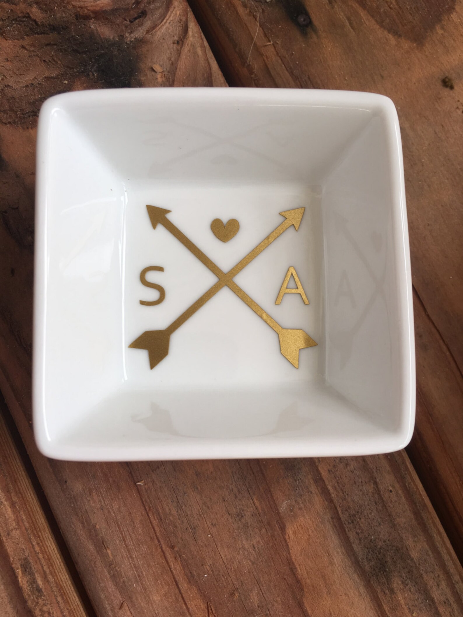 Personalized Wedding Ring Dish Etsy