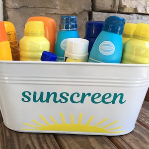 SUNSCREEN storage bucket