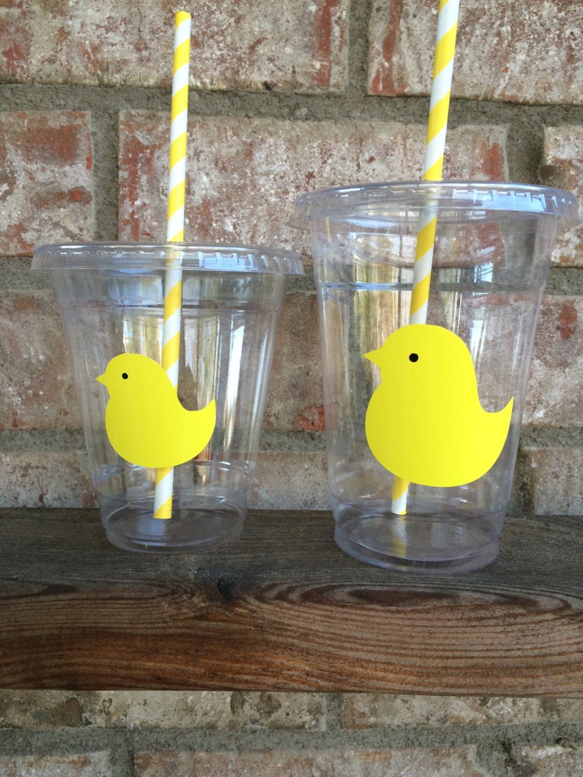 Easter Party Cups with lids and straws 16oz and 12oz Etsy