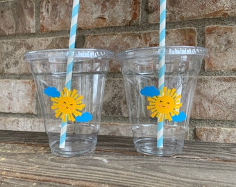 SUNSHINE disposable party cups