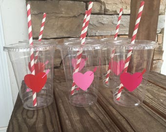 VALENTINE'S DAY disposable party cups