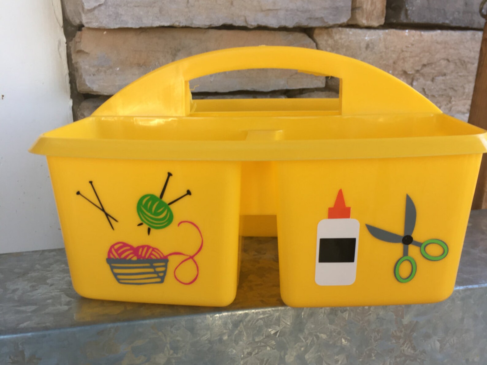 personalized den caddy