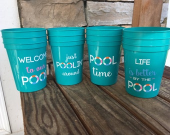 POOL stadium party cups