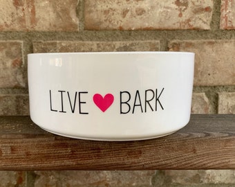 PERSONALIZED PET BOWL